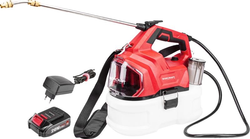 Postřikovač Worcraft CBS-S20Li-5L ShareSYS, 5 l, 20V, 10W, SET 1x 2.0 Ah akumulátor, 1x nabíječka - Zednické nářadí, zahrada, nádoby Postřikovače a přísl.