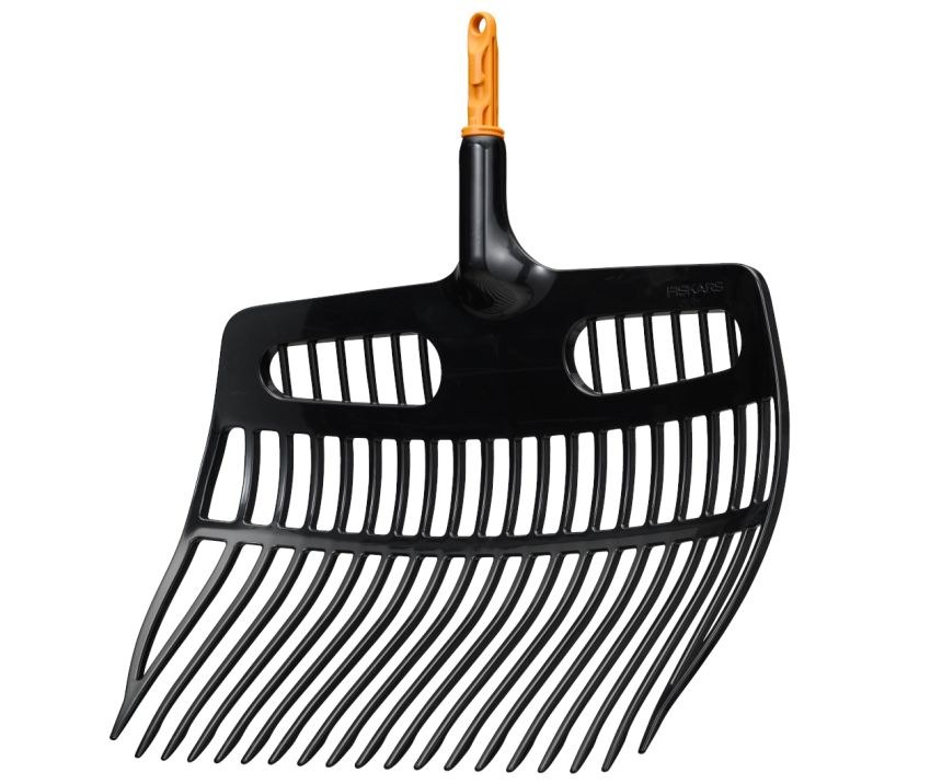 Hrábě lopatové 48 cm, OneClick 1080681 FISKARS - Zednické nářadí, zahrada, nádoby Nářadí a pomůcky hospodářské Hrábě, kosy, srpy, příslušenství