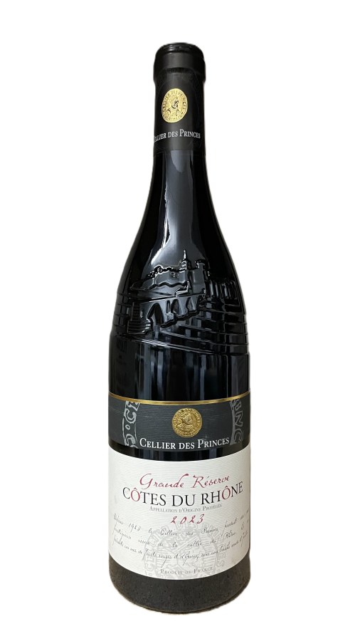 Víno Cotes du Rhone Grande Réserve 2023 AOP suché červené, 0,75 l,          alk. 15%, L25352