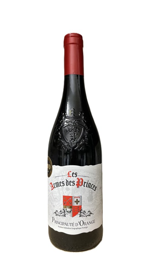 Víno VAU PO RGE ARMES PRINCES CRD 2024b, IGP Vaucluse Principauté d´Orange červené, 0,75 l, alk. 14% - Víno tiché Tiché Červené