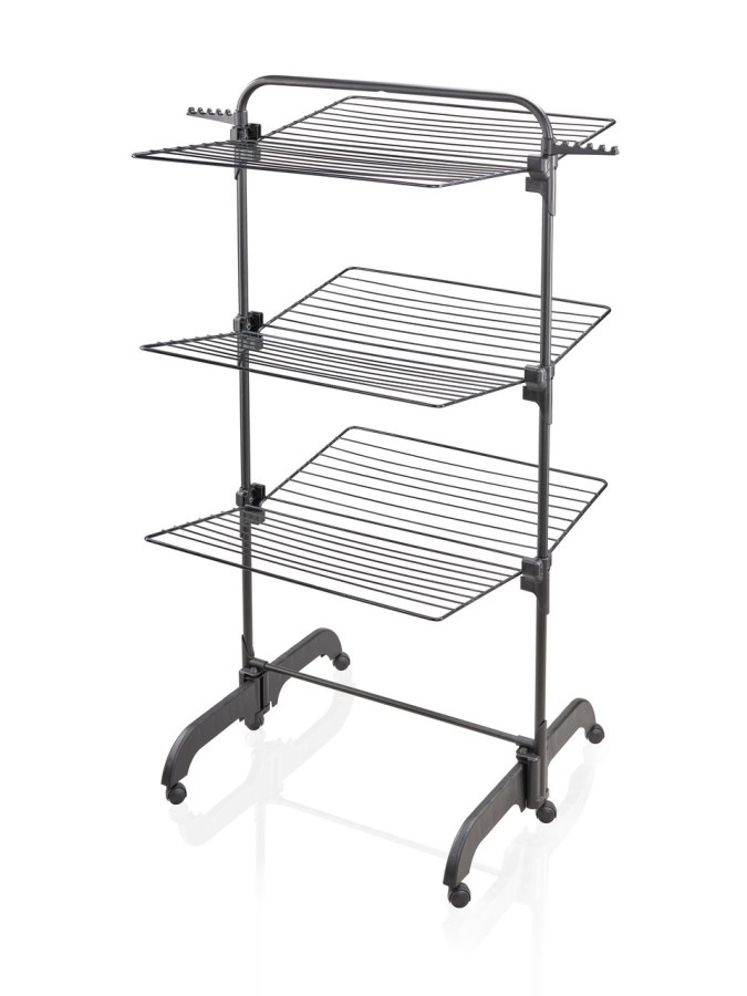 Sušák na prádlo 3 patra Comfort Tower 420 černý Leifheit - Vybavení pro dům a domácnost Prkna žehlící, sušáky a přísl.