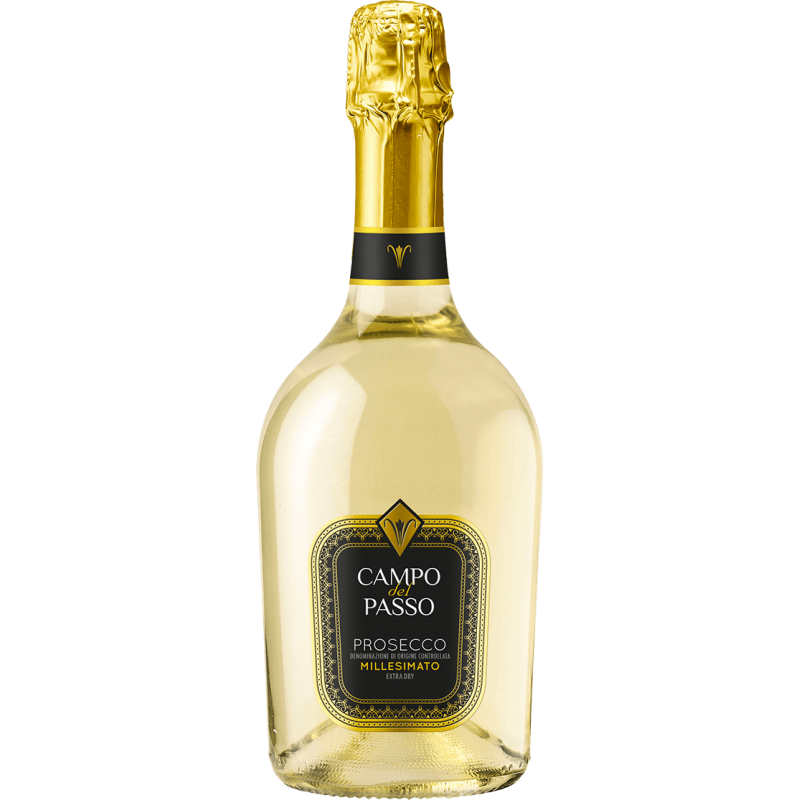 Víno PROSECCO D.O.C MILLESIMATO CAMPO DEL PASSO 0,75 l Víno PROSECCO D.O.C MILLESIMATO CAMPO DEL PASSO 0,75 l