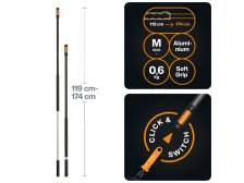 Násada teleskopická M/OneClick 1080671, FISKARS