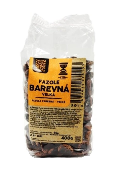 Fazole barevné velké 400 g PROVITA - Trvanlivé potraviny