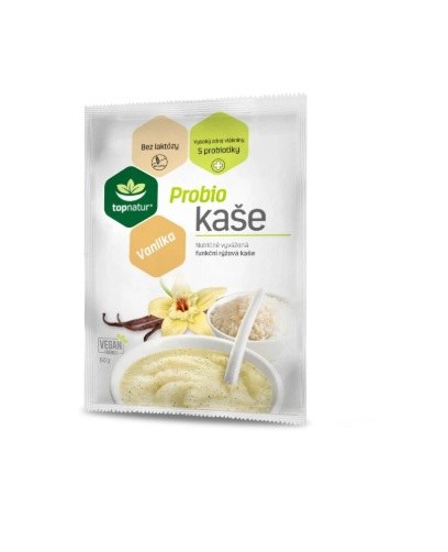 Kaše Probio vanilka, bezlepková 60 g - Delikatesy Ořechy, sušené ovoce, müsli, kaše