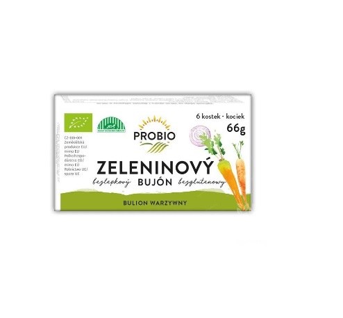 Bujon zeleninový kostky 66 g BIO PROBIO - Koření, dochucovadla, sladidla