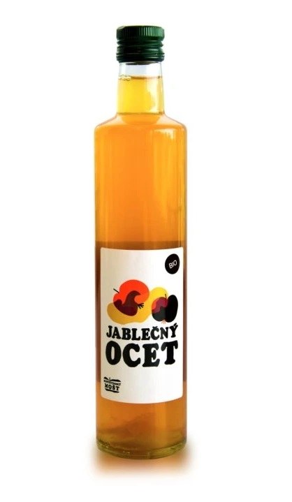 Ocet jablečný 5% 0,5 l BIO MOŠTÁRNA HOSTĚTÍN - Koření, dochucovadla, sladidla
