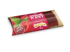 Plátky ovocné jablko - malina Raw 20 g OVOCŃÁK