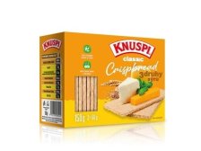 Plátek Crispbread s příchutí 3 druhů sýrů 150 g KNUSPI