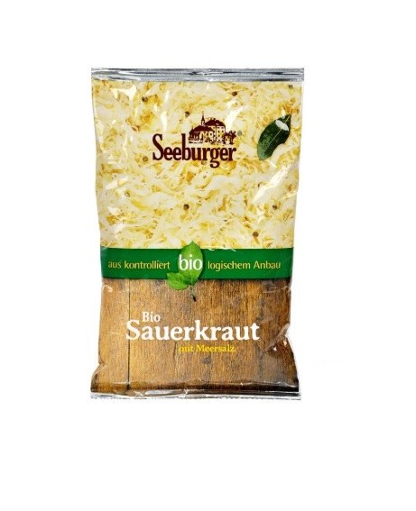 Zelí kysané - alu sáček 500 g BIO SEEBURGER - Trvanlivé potraviny