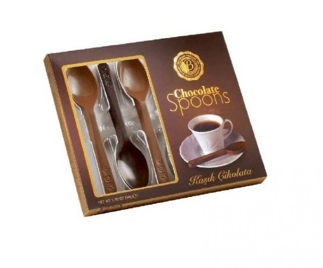Lžičky čokoládové z mléčné a hořké čokolády 54 g BOLCI - Delikatesy Čokolády, bonbony, sladkosti
