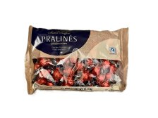 Pralinky s lískooříškovou náplní 1 kg červeno / zlaté