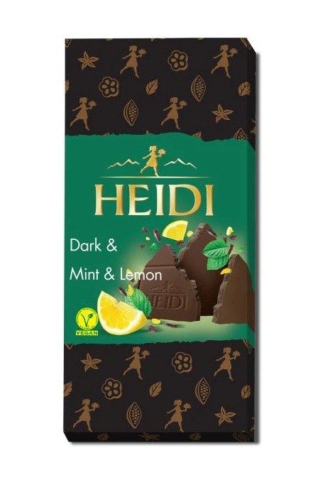 Čokoláda hořká Malina 80 g HEIDI