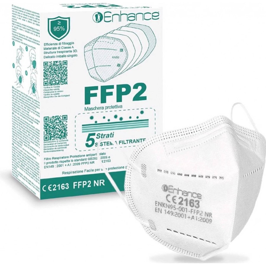 Respirátor FFP2 Enhance, 1 ks (balení 10 ks)