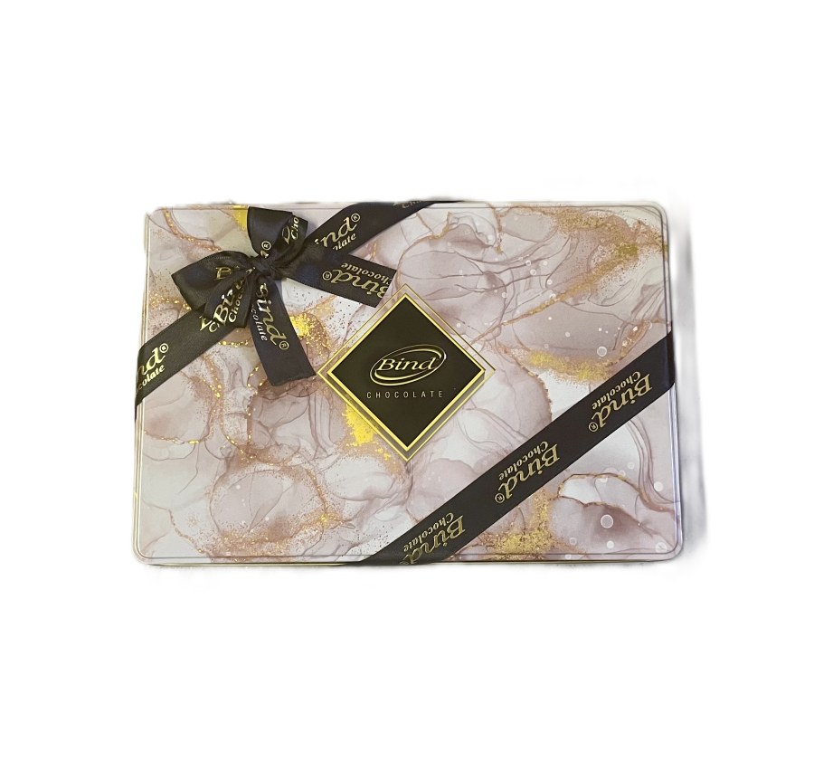 Bonboniéra Bronze metal 325 g BIND - Delikatesy Čokolády, bonbony, sladkosti