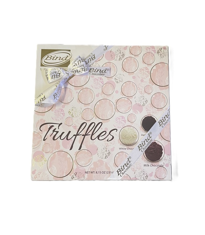 Bonboniéra Truffles bubliny PINK 231 g BIND - Delikatesy Čokolády, bonbony, sladkosti