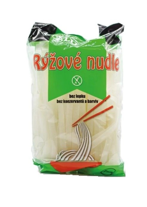 Těstoviny rýžové nudle 7 mm bezlepkové 240 g LUCKA - Delikatesy Ostatní delikatesy