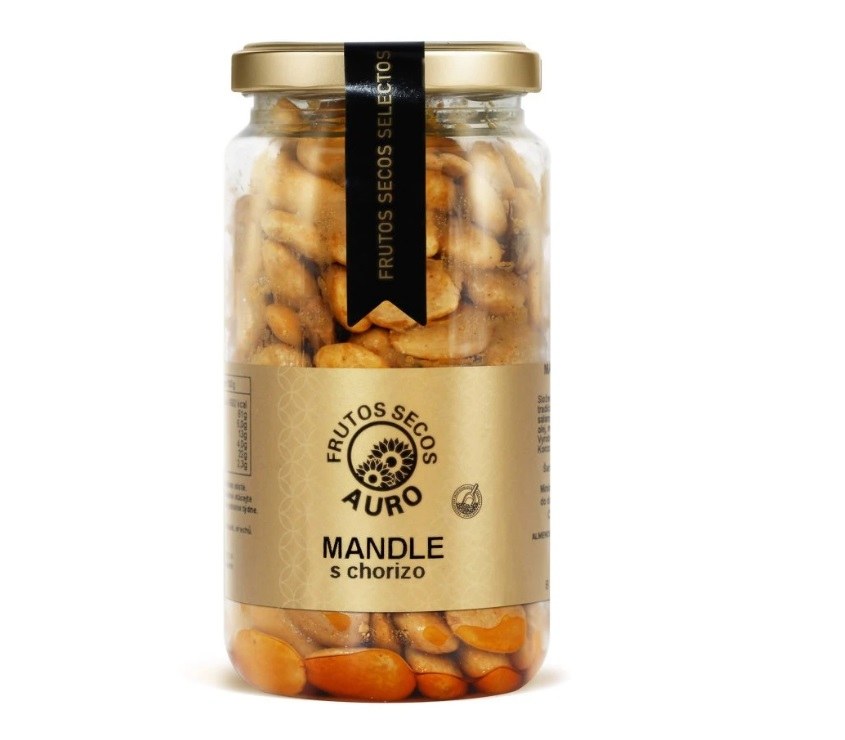 Mandle pražené s Chorizo 215 g - Delikatesy Ořechy, sušené ovoce, müsli, kaše
