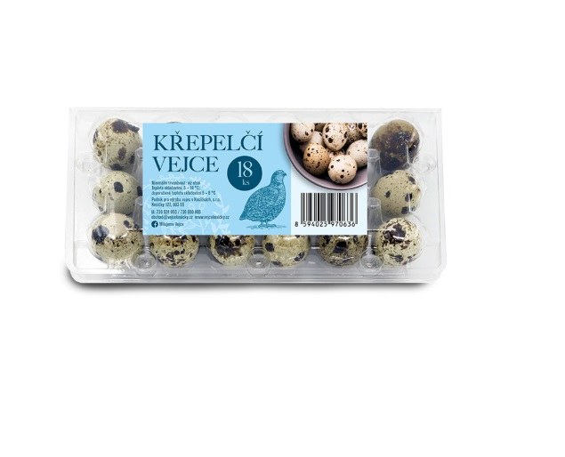 Vejce křepelčí (balení 18 ks) - Delikatesy Ostatní delikatesy