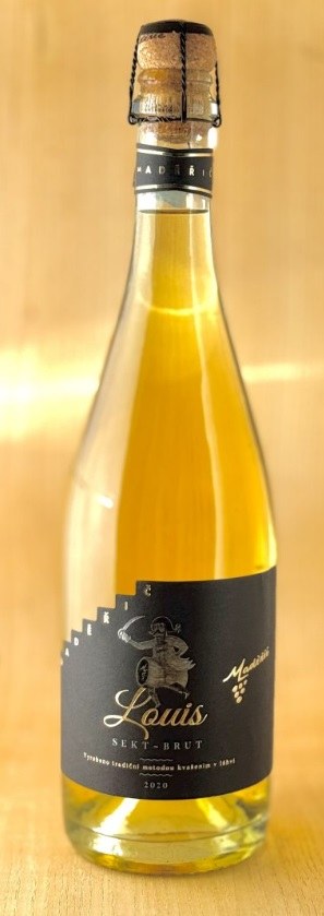 Víno SEKT LOUIS šumivé brut, 0,75 l, alk. 12 %, č. š. 103 - Víno šumivé Bílé Brut