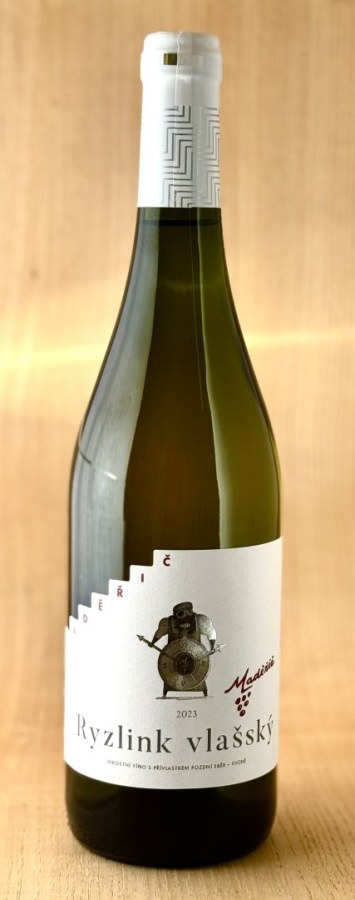 Víno RYZLINK VLAŠSKÝ 2023 PS suché, 0,75 l, alk. 12,5 %, č.š. 3129 - Víno tiché Tiché Bílé
