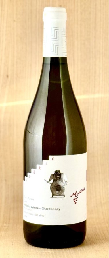 Víno Cuvée Devítka Veltlínské zelené+Chardonnay MZV 2023 suché, 0,75 l, alk. 13 %, č.š. 3130 - Víno tiché Tiché Bílé