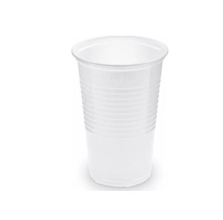 Kelímek plastový 200 ml, balení - 100 ks, bílý - Vybavení pro dům a domácnost
