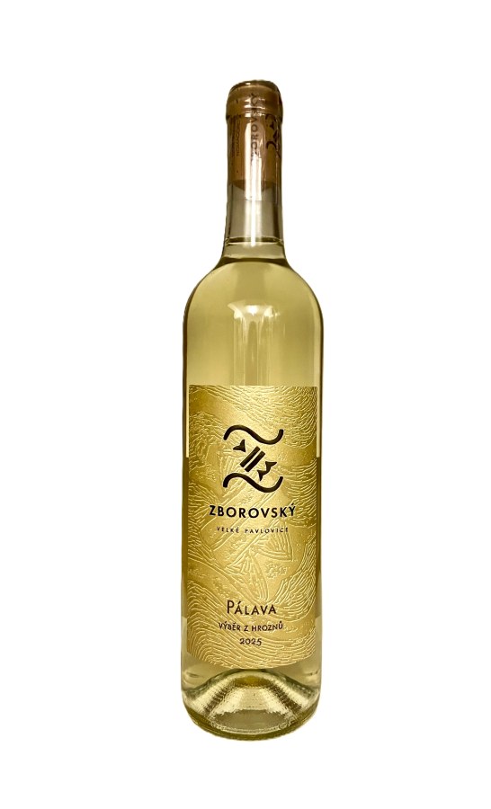 Víno Pálava 2025 VH polosladké, 0,75 l, č. š. 4425, alk. 12 %