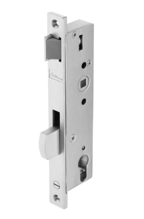 Zámek zadlabací SOBINCO vložka 97.3 mm D33 P-L - Vložky,zámky,klíče,frézky Zámky zadlabací, příslušenství Zámky zadlabací dveřní