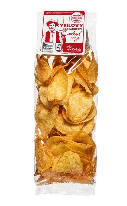Brambůrky Cyrilovy solené 100 g - Delikatesy Slané delikatesy