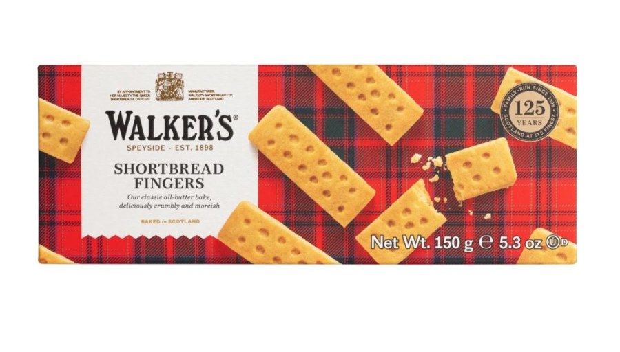 Sušenky máslové,  Walkers 150 g