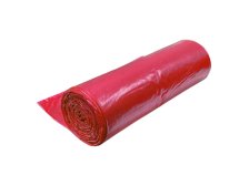 Pytle na odpad 70 x 110 cm 120 l červené (balení 25 ks)