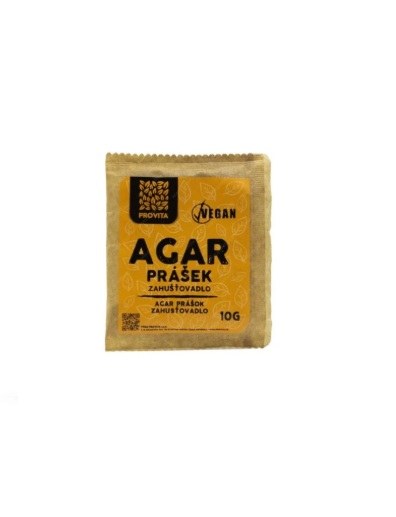 Prášek Agar 10 g PROVITA - Koření, dochucovadla, sladidla