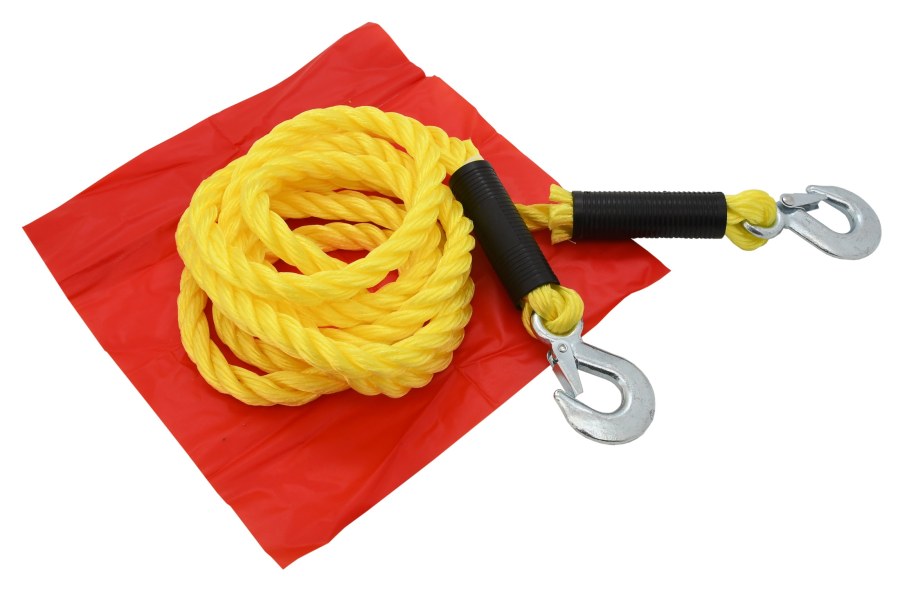 Lano tažné s karabinami 1800 kg - Mazací, pneu a PB technika Autopříslušenství, autokosmetika