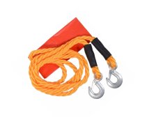 Lano tažné s karabinami 3000 kg