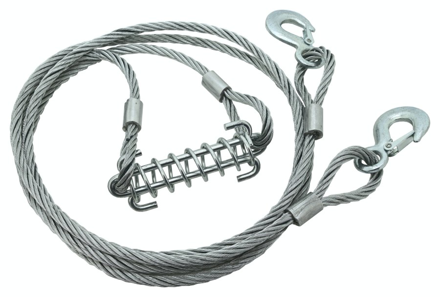 Lano ocelové vyprošťovací s karabinami odpružené 7000 kg Lano ocelové vyprošťovací s karabinami odpružené 7000 kg - Mazací, pneu a PB technika Autopříslušenství, autokosmetika