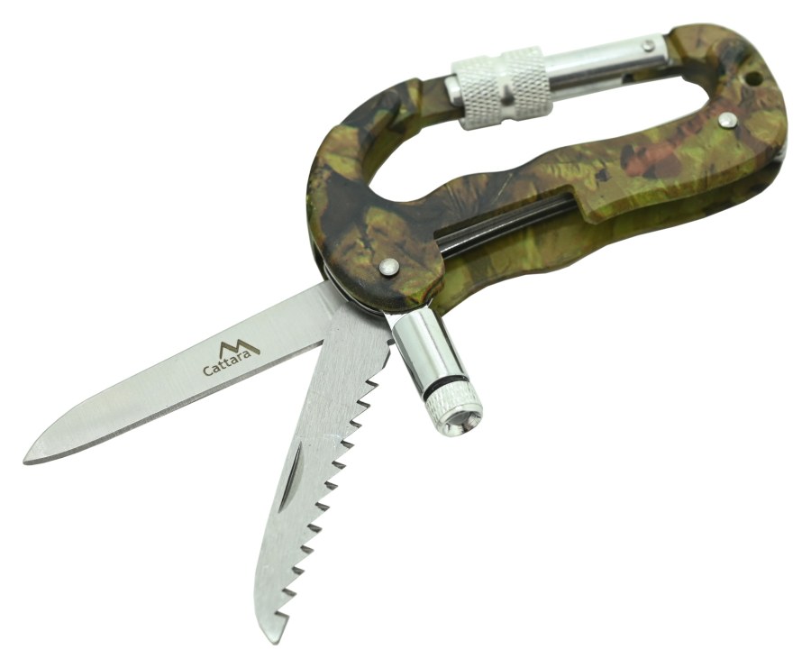 Nůž - karabina multifunkční 88 x 48 mm 3v1 KAMU - Vybavení pro dům a domácnost Nože Nože zavírací