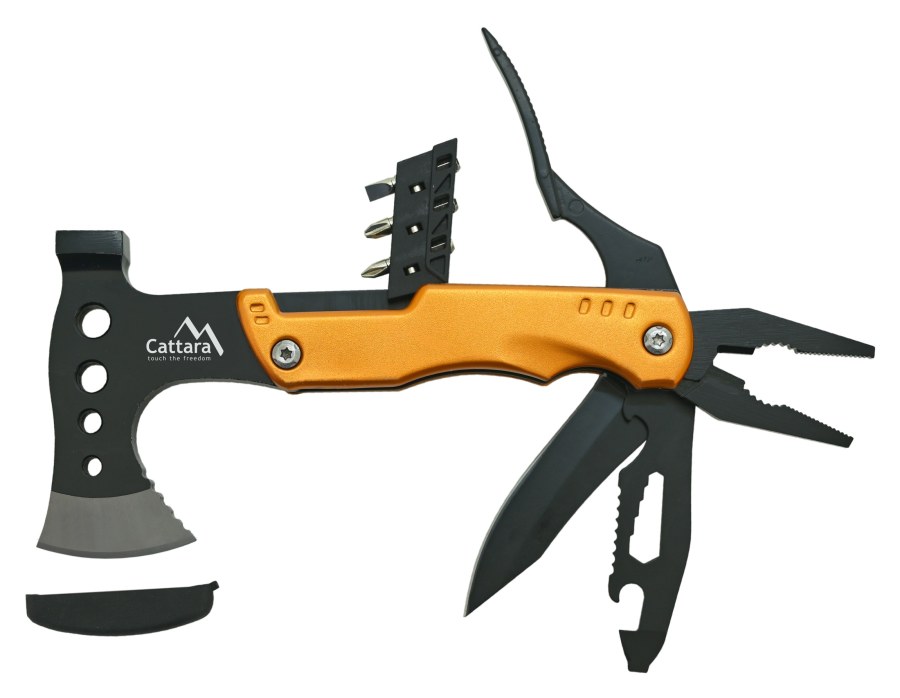 Nůž - sekerka multifunkční 17,5 cm 15v1 MULTI AXE - Vybavení pro dům a domácnost Nože Nože zahradnické, dýky, ostatní