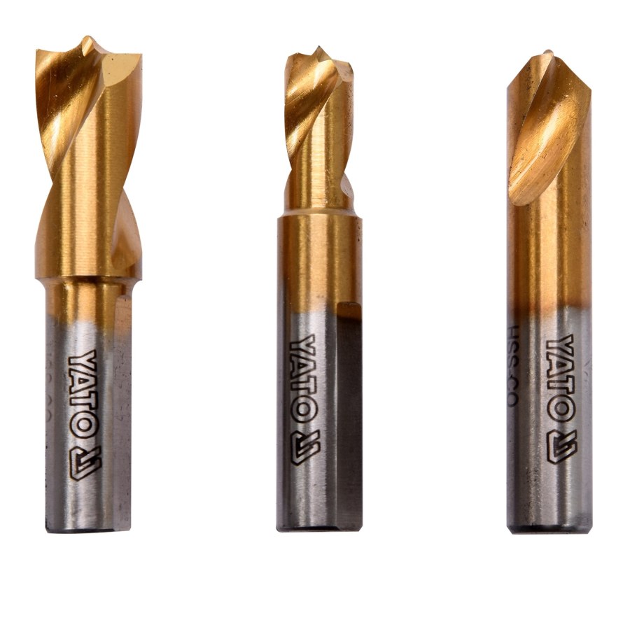 Sada vrtáků na bodové sváry 3 ks - Brusivo, vrtáky, závitořezy, kartáče Vrtáky, korunky Vrtáky - ostatní, přísl.