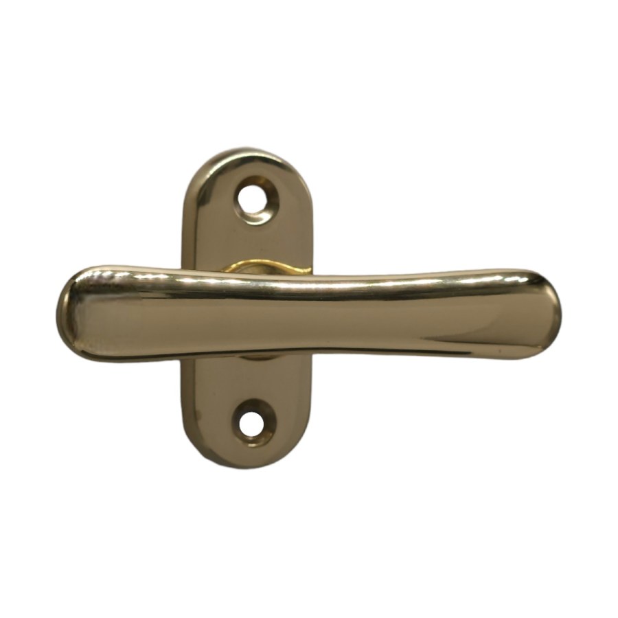 Oliva ELEGANT malá - mosaz OLV Oliva ELEGANT malá - mosaz OLV - Kliky, okenní a dveřní kování, panty Kování okenní Kování okenní - olivy