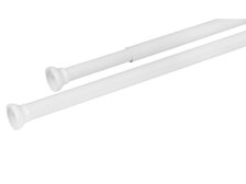 Tyč koupelnová 118-215 cm bílá