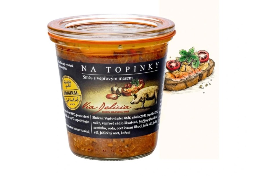 Směs na topinky 265 g Směs na topinky 265 g - Delikatesy Slané delikatesy
