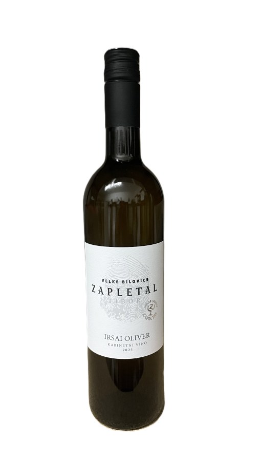 Víno Irsai Oliver 2025 kabinetní polosuché, 0,75l, alk. 10,5%, č. š. 0325 - Víno tiché Tiché Bílé