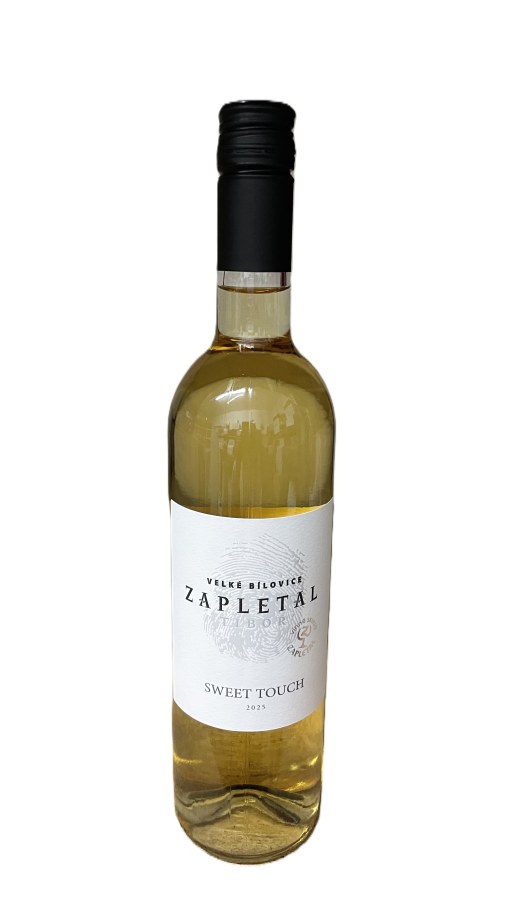 Víno Sweet touch 2025 zemské sladké, 0,75l, alk. 7%, č. š. 1025 - Víno tiché Tiché Bílé