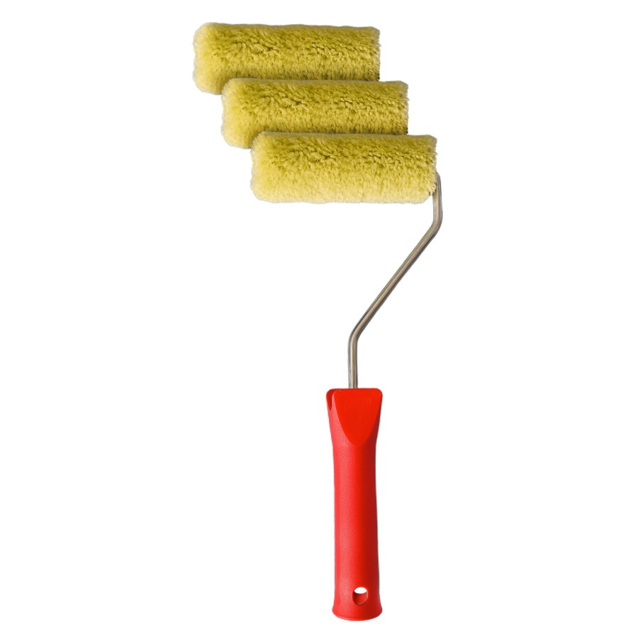 Sada malířská, 3 x váleček 100 mm MINI PAC zelený, 1x držadlo - Vybavení pro dům a domácnost Pomůcky malířské a natěračské Válečky, síta, držadla