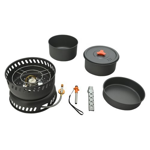 Nádobí s vařičem TREK s příslušenstvím sada 9 ks - Mazací, pneu a PB technika PB technika, agregáty, přísl. PB vařiče, campingové spotř., přísl.