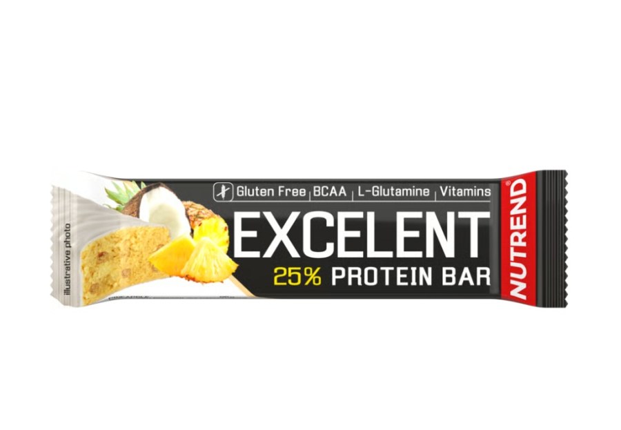 Tyčinka proteinová Excelent, ananas s kokosem 85 g - Doplňky stravy, proteinové výrobky