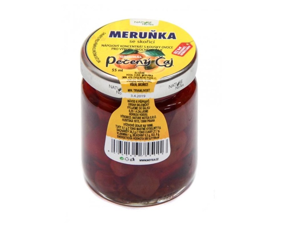 Čaj pečený nealko meruňka se skořicí 60 ml Čaj pečený nealko meruňka se skořicí 60 ml - Delikatesy Káva, čaj, nealkoholické nápoje