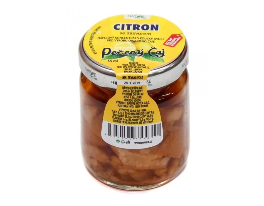 Čaj pečený nealko citron se zázvorem 60 ml - Delikatesy Káva, čaj, nealkoholické nápoje