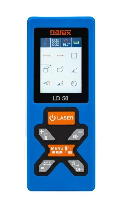 Dálkoměr laserový LD50 - Nářadí ruční a elektrické, měřidla Měřidla Měřidla ostatní
